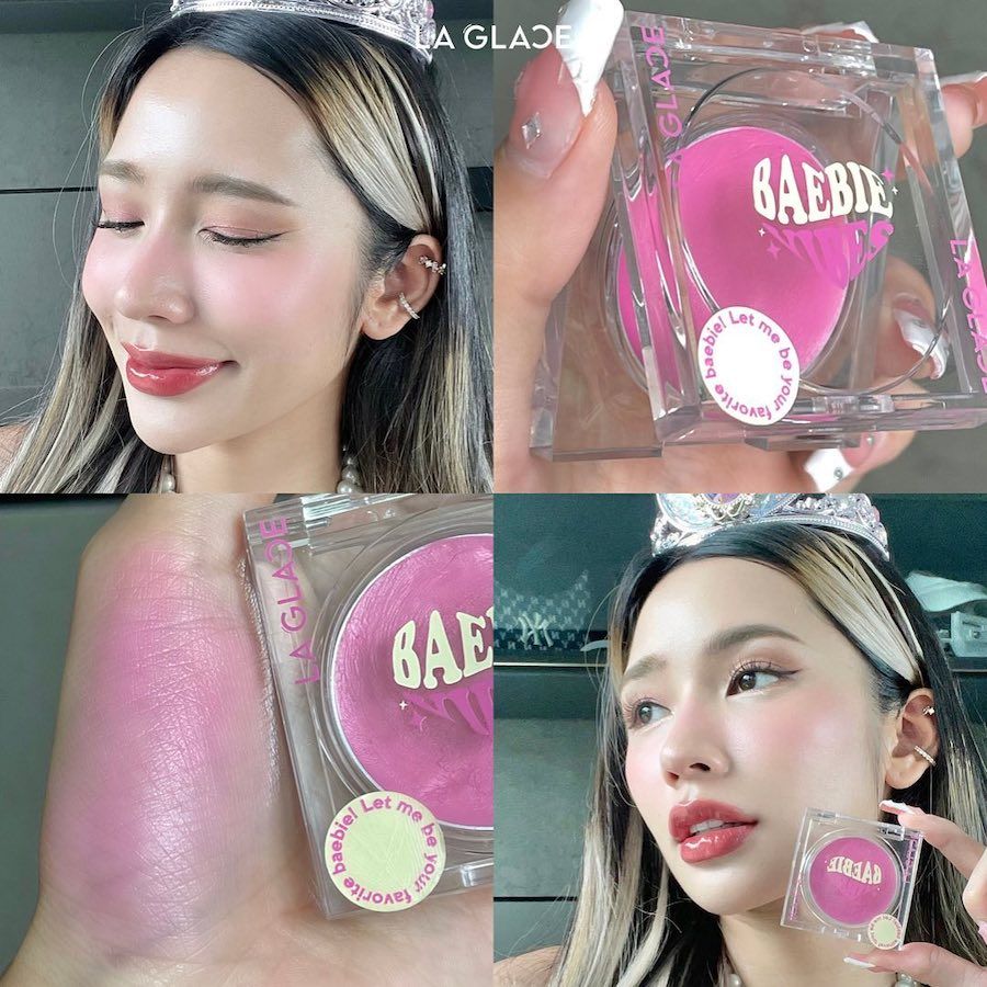 LAGLACE Baebie Vibes Cream Blush Baebie In Love