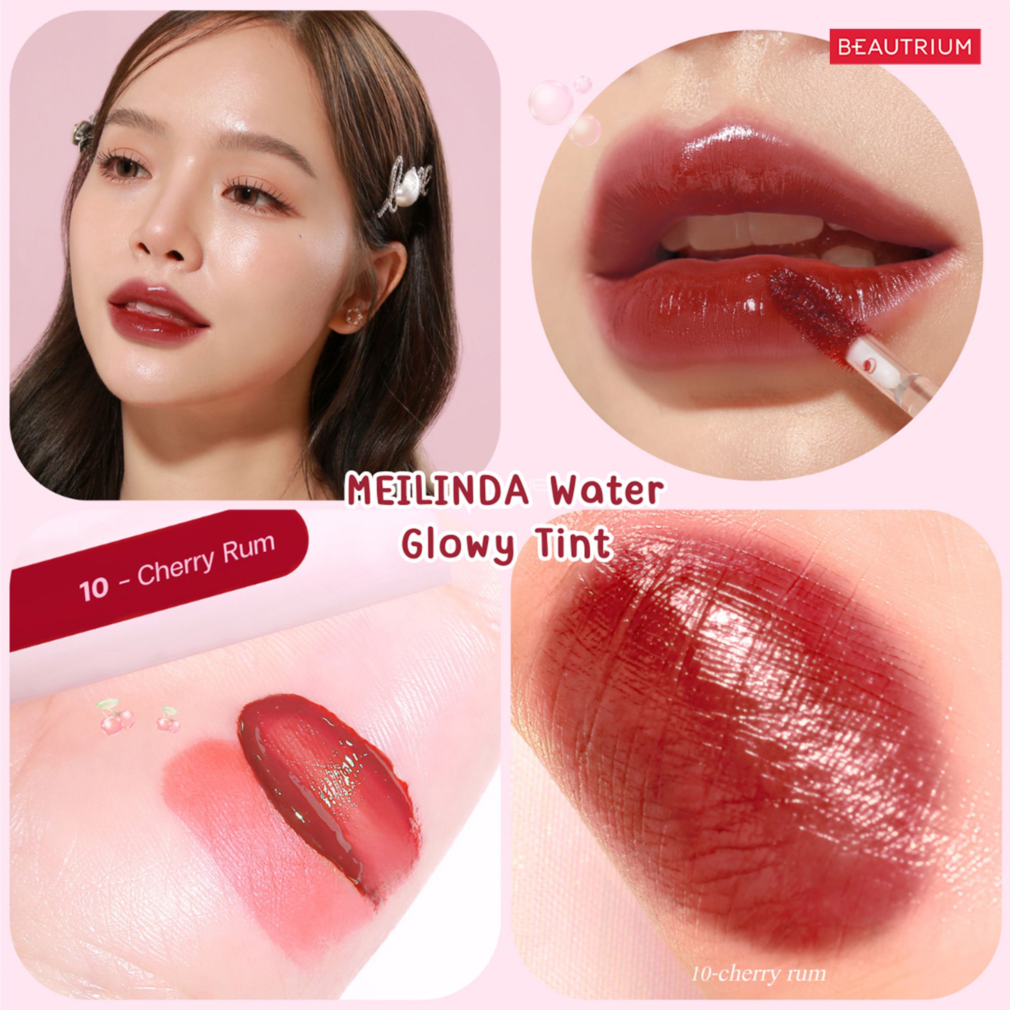 MEILINDA Water Glowy Tint 10 Cherry Rum