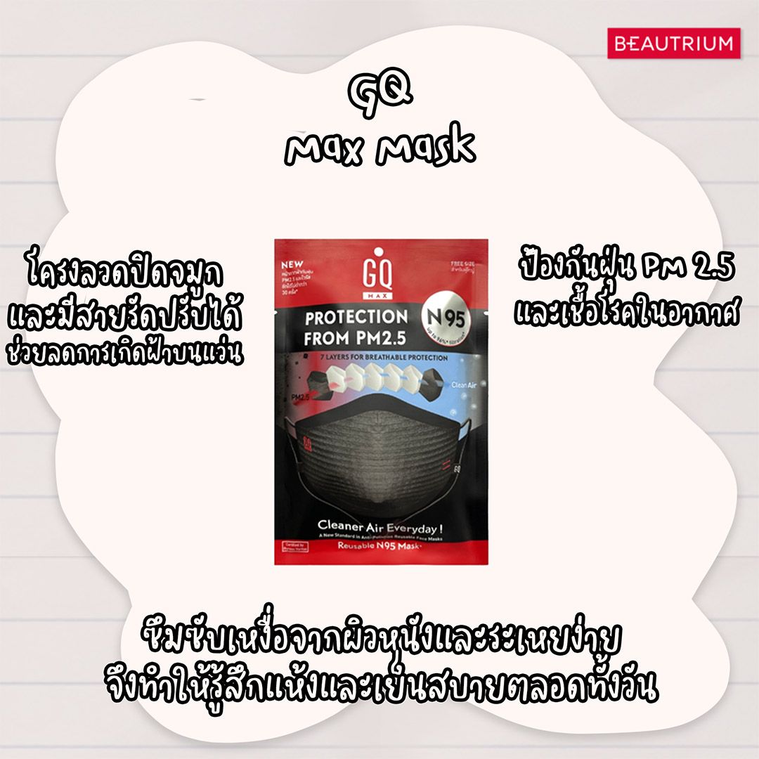 หน้ากากอนามัย ป้องกันฝุ่น PM 2.5