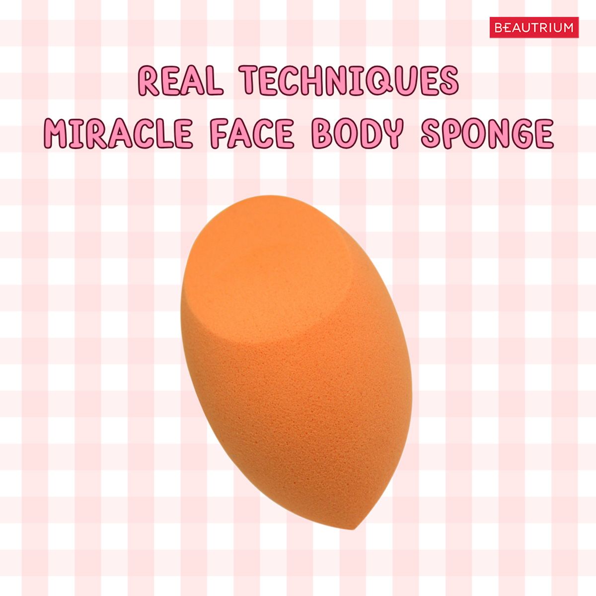 REAL TECHNIQUES Miracle Face Body Sponge
