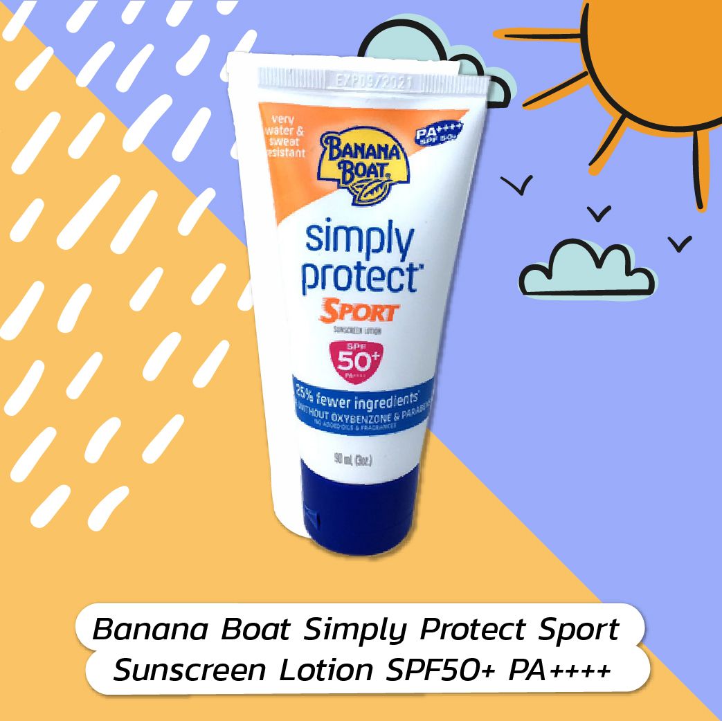 Banana Boat Simply Protect Sport Sunscreen Lotion
