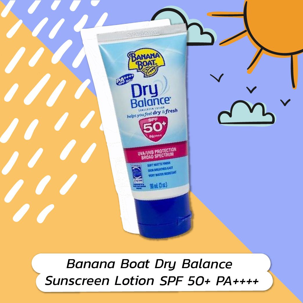 Banana Boat Dry Balance Sunscreen Lotion