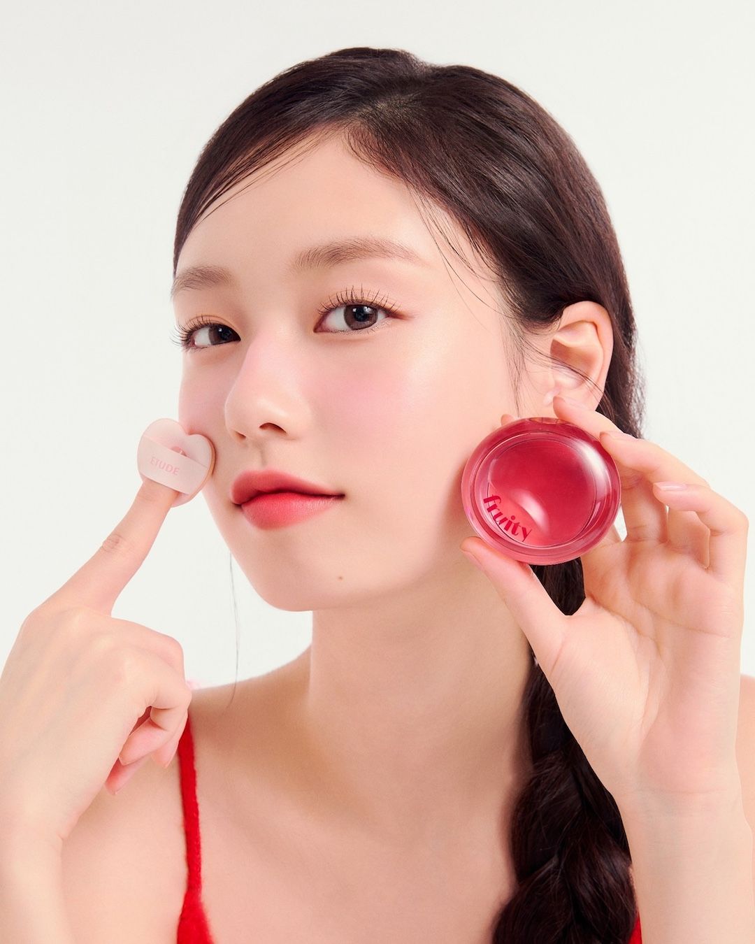 etude fruity lip and cheek blur balm
