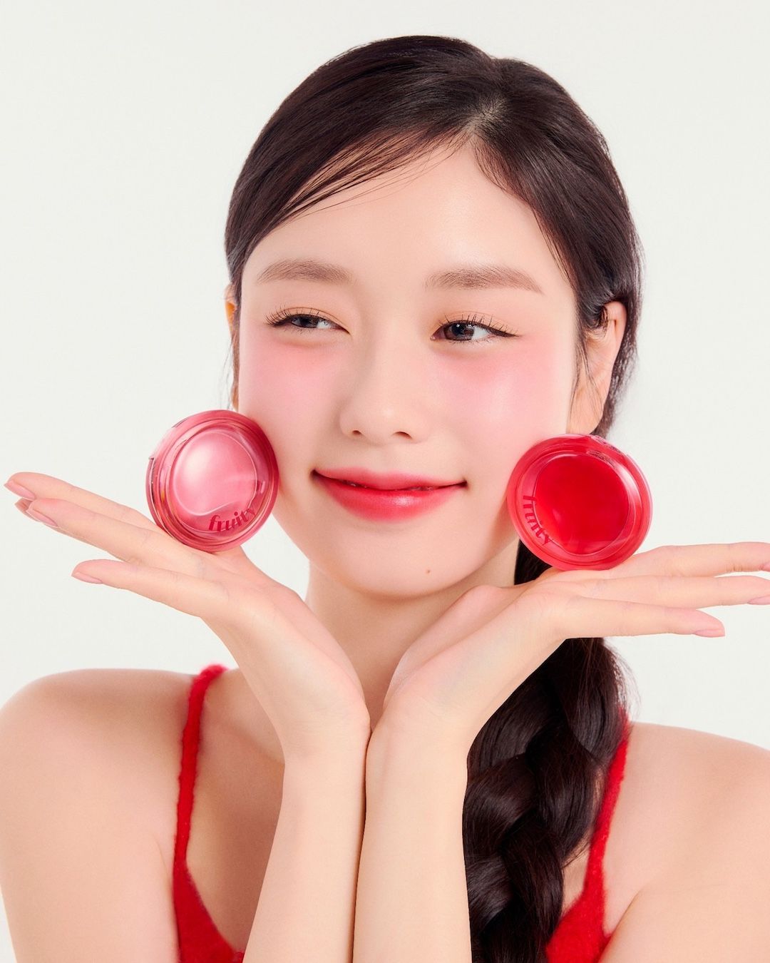 etude fruity lip and cheek blur balm