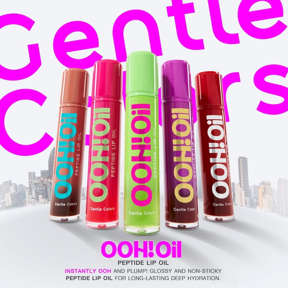 gentle colors ooh oil peptide lip oil