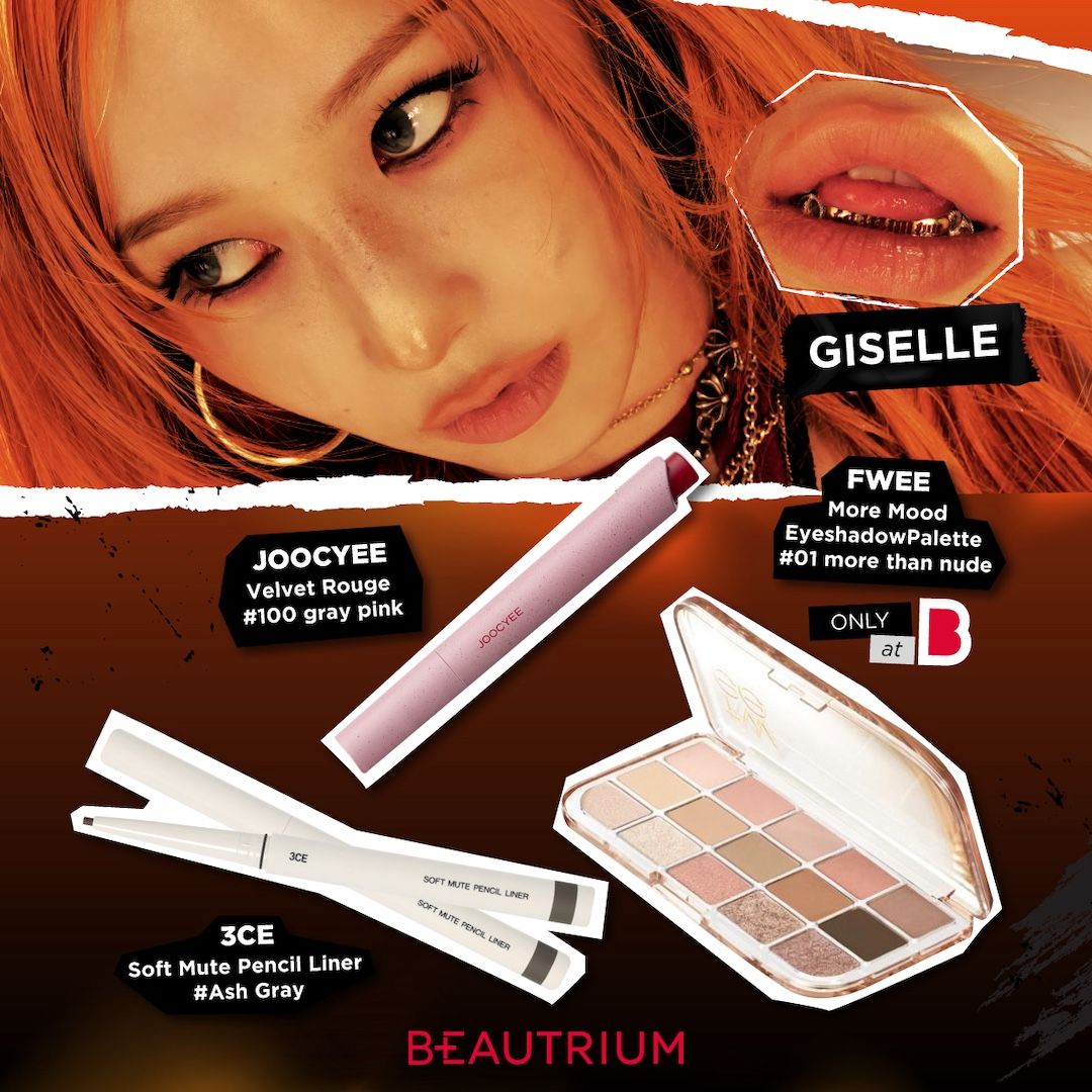 giselle aespa dirty work makeup
