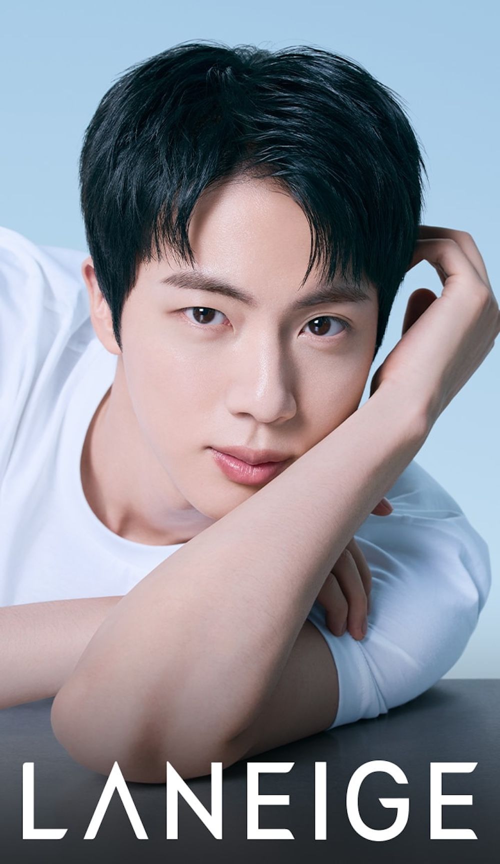 jin bts x laneige cream skin
