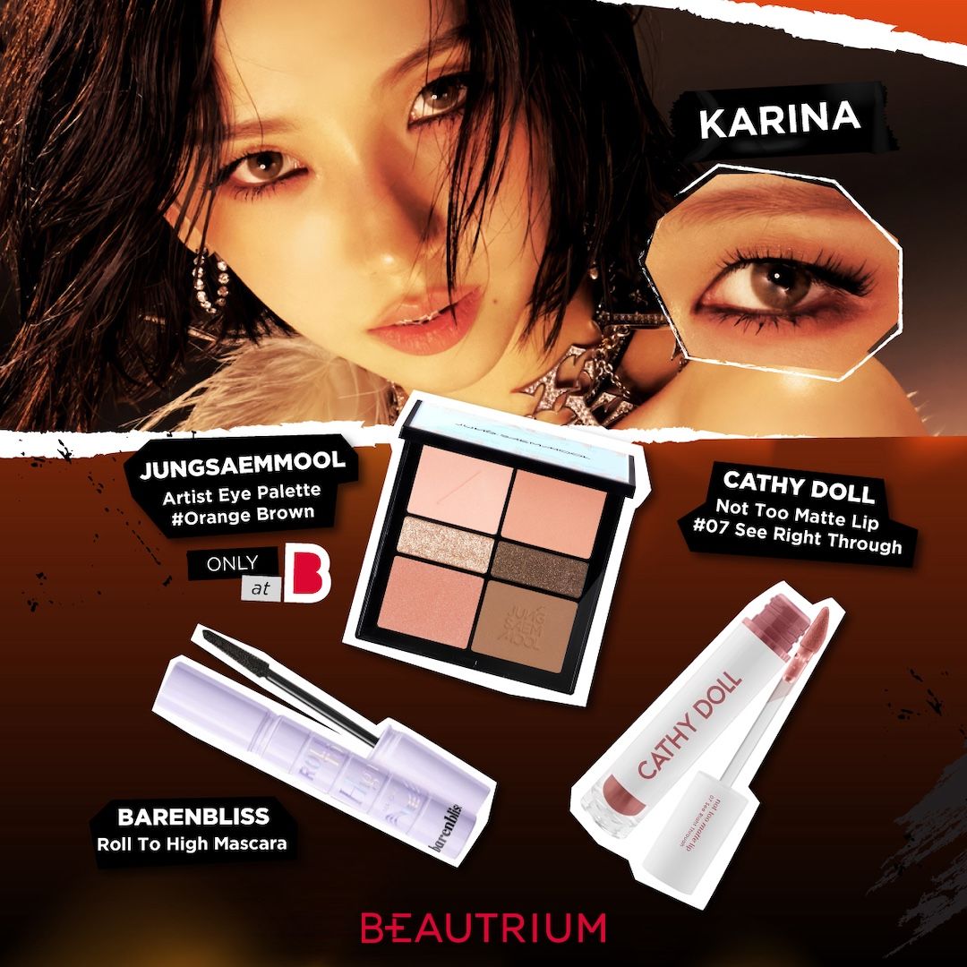 karina aespa dirty work makeup