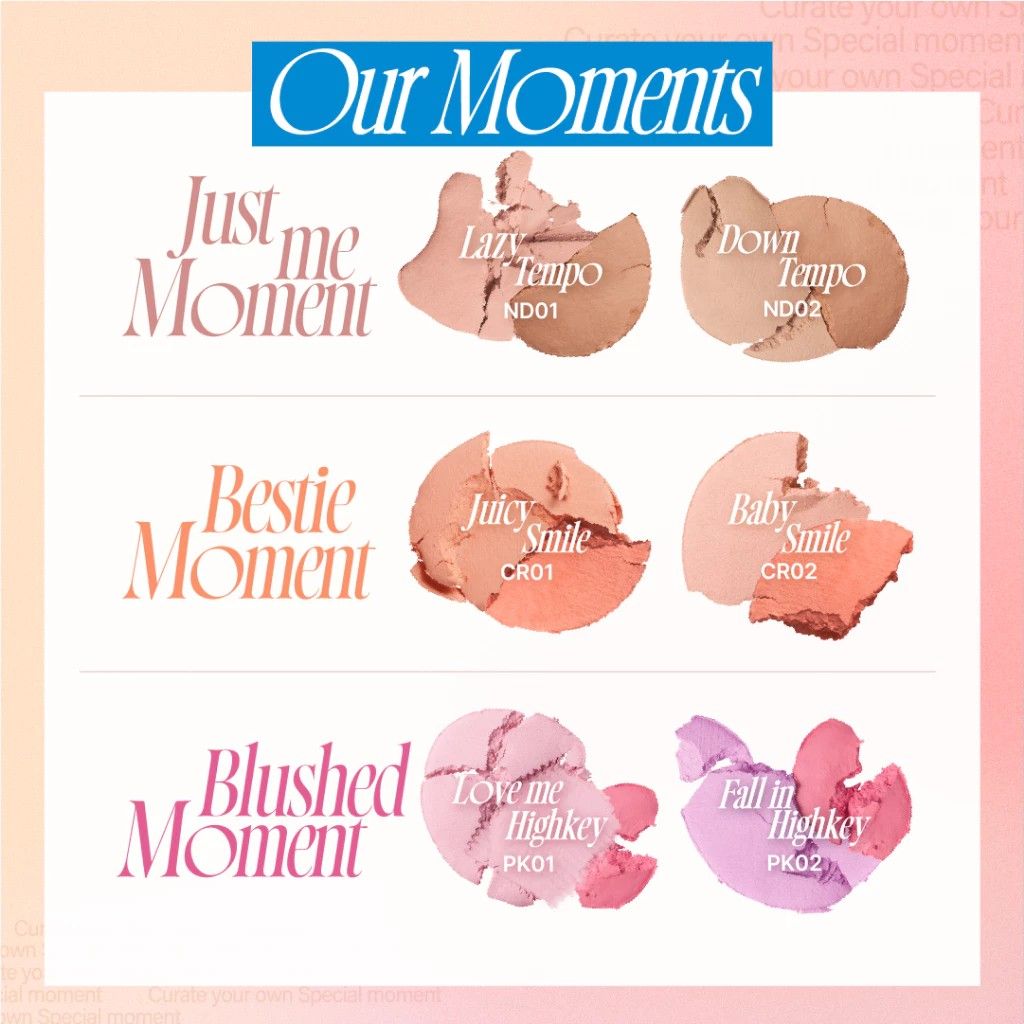 Feel Your Moment - 6 Moments of Colors