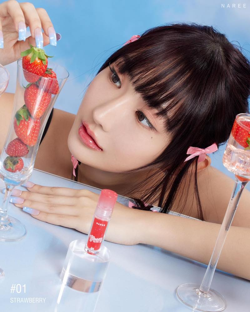 naree glossy lip oil 01