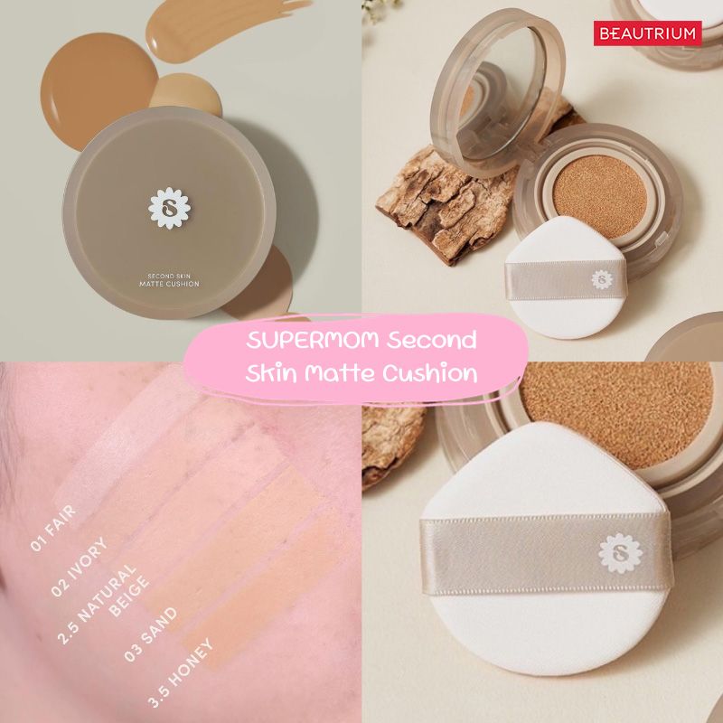 supermom second skin matte cushion